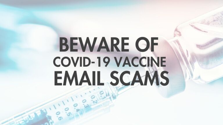 Covid 19 Email Scams